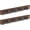 Brown-2 Pack, variant on PrimeCook Shop 2 Pack Mop Broom Holder Wall Mount - Wood Broom Mop Hanger-Wall Mounted Garden Tool Rack Organizer for Closet Garage Laundry Room Farmhouse Rustic Kitchen Decor With 4 Slots & 4 Hooks
