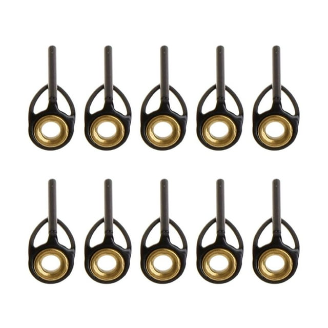 Guías de Varillas Resistentes Anillos de Punta Kit de Reparación de Poste de Ojos de Cerámica 0.9mm DYNWAVEMX