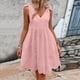 thumbnail image 1 of WILLBEST Vestidos Casuales para Mujer con Curvas, Nuevo Vestido de Mujer de Longitud Media con Encaje Jacquard, Ahuecado, Ajustado, Cuello En V, Vestido Grande para Mujer Mediana​​, 1 of 3