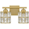thumbnail image 6 of Quoizel Gibson 2-Light Aged Brass Bath Light, 6 of 6