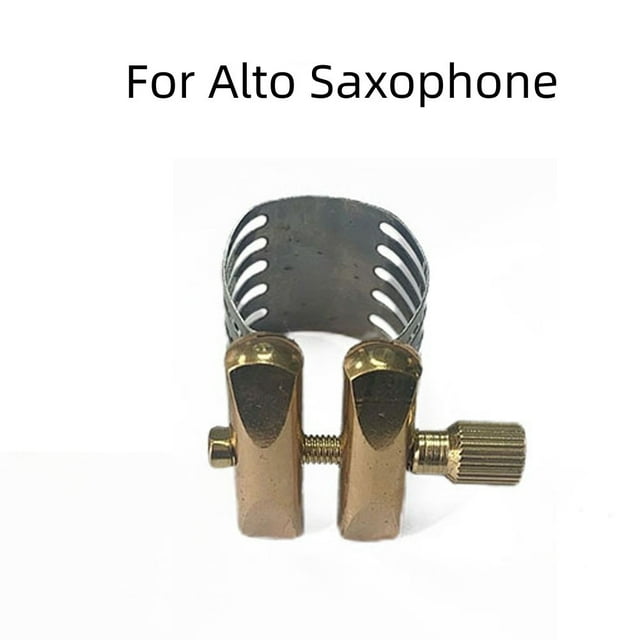 Bgsha Saxophone Ligature Metal Clip Fastener For Soprano Alto Tenor Saxophone