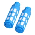 thumbnail image 1 of Silenciador neumático de plástico, control de flujo de línea de aire, silenciador de escape, accesorio de compresor, azul, 25 piezas, PSU-03, 1 of 12