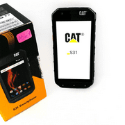 Caterpillar S31 16GB Dual SIM GSM Factory Unlocked Rugged Phone - Black - Mint