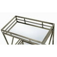 thumbnail image 4 of Serving Cart | Designed for Bar and Lounge Areas | 5mm Mirrored Surface and Open Compartments | Resolves Storage and Movement Difficulties, 4 of 5