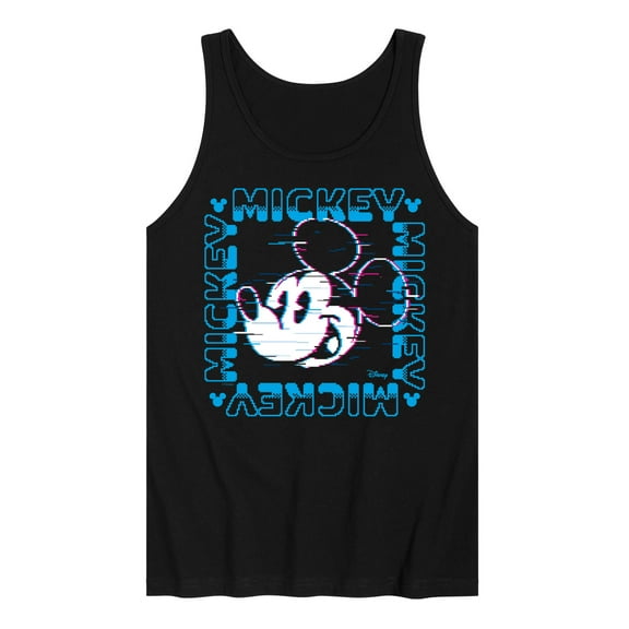 Disney - 8 Bit Mickey Name Square  - Men's Jersey Tank Top