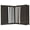 Brown, variant on Mens Lambskin Leather Small Center Flap Credit Card Holder 74 (C)