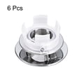 thumbnail image 3 of Uxcell 6Pack 23.5mm Sink Trim Overflow Cover Ring Double Layer Hole Insert in Cap, 3 of 5