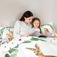 thumbnail image 5 of Feelyou Jungle Kangaroo Family Full Size Comforter Sets, Cartoon Cheetah Elephant Zebra Lover Bedding Comforter Set, Teens Kids Boys Girls Reversible Bedding Sets, Luxury Bedroom Decor, 3 Pieces, 5 of 8