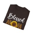 thumbnail image 5 of Blessed Mom, Gildan Unisex Softstyle T-Shirt, Sunflower Graphic Tee, S-3XL, 5 of 5