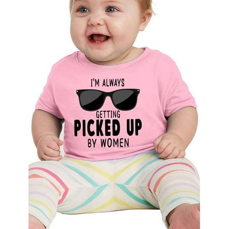 

Getting Picked Up By Women T-Shirt Infant -Smartprints Designs 18 Months