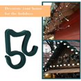 thumbnail image 2 of 50pcs Holiday Light Clips Christmas Light Clips Outdoor Light Gutter Hooks Heavy Duty Party Decorative String Light Clips Hooks for Garden Party Outside Light Decoration, 2 of 7
