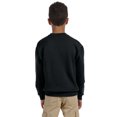 thumbnail image 3 of Jerzees Youth NuBlend Crew Neck Sweatshirt, M, Black, 3 of 3
