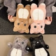 thumbnail image 5 of FUZHIQ Slippers for Women,Womens Slipper Socks Low Cut Comfy&Warm Animal Non-skid Bedroom Slippers, 5 of 7