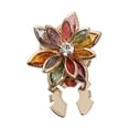 thumbnail image 2 of Activewear Shirt Cufflinks, Flower Shape, Classic And Elegant Button Decorations, Orange, 2 of 3