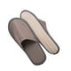 thumbnail image 2 of Sonducket 10 pares de zapatillas de hotel desechables de lana Coral para hombres y mujeres, zapatos de salón de belleza de viaje para el hogar Calzado gris 2, 2 of 6