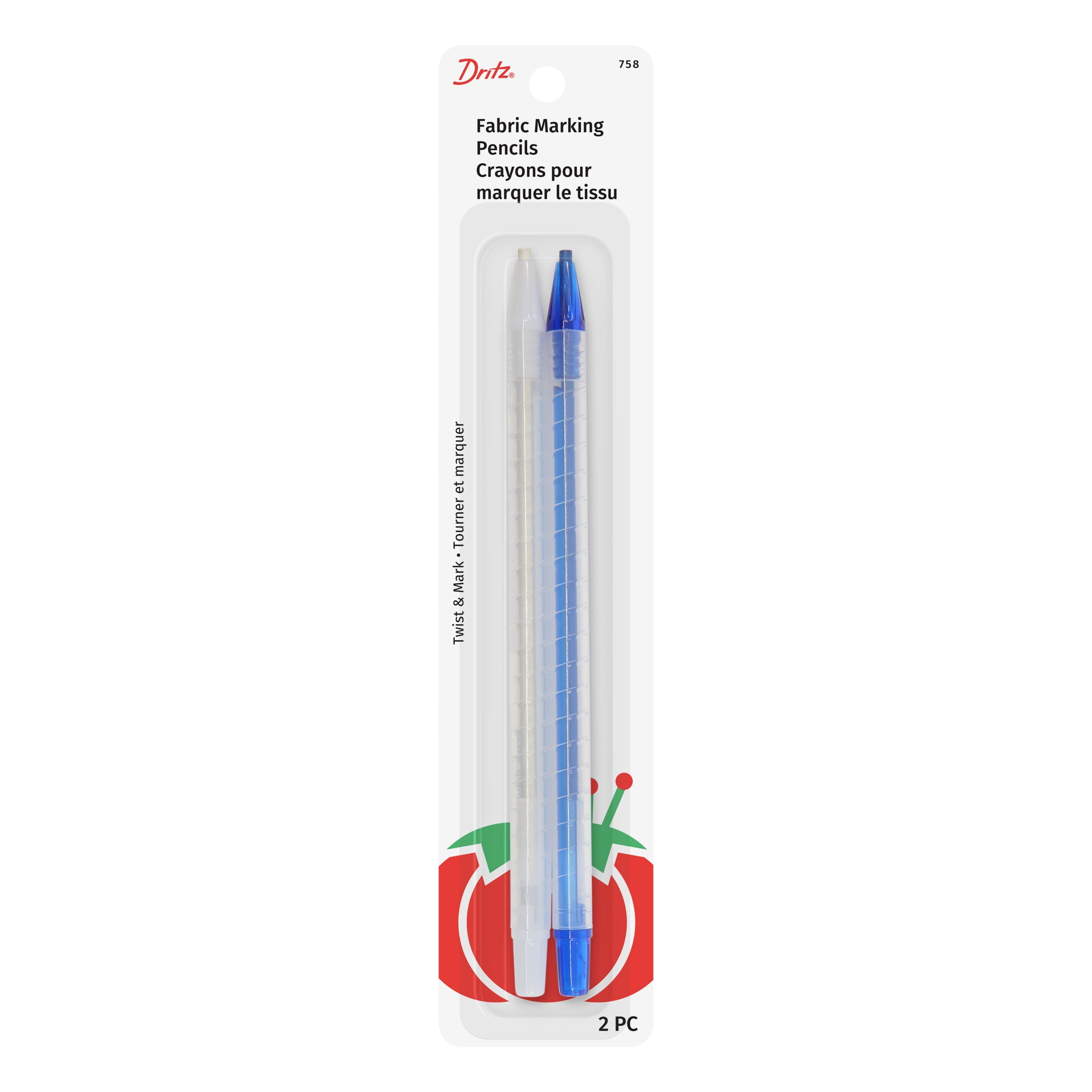Crayon Marqueur Dritz En Stéatite Pour Quilting - Blanc