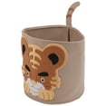 thumbnail image 2 of Laundry Basket, Round Hamper Foldable  For Dirty Clothes For Household Debris Tiger, 2 of 8