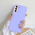thumbnail image 2 of Compatible with Samsung Galaxy S21 Case,Soft Flexible Silicone Gel Rubber Bumper Cover,Slim Fit Full Body Shockproof Protective Phone Case for Samsung Galaxy S21 Nice Lavender Purple, 2 of 15