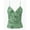 Mint Green, variant on uvwlwu Women's V Neck Sequin Embroidered Mesh Cami Top Spaghetti Strap Sheer Fringe Tank For Summer Party,L