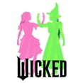 thumbnail image 2 of Men's Wicked Elphaba and Glinda Together  Graphic T-Shirt, 2 of 5
