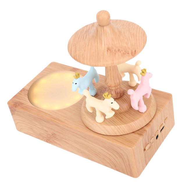 Carousel Speaker, Anti Slip 1200mAh 5.0 Speaker for Home