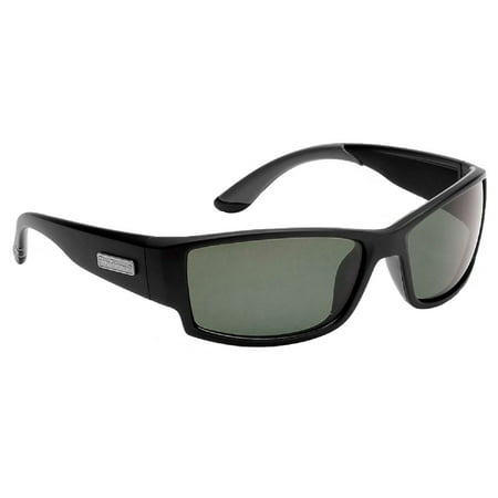 Flying Fisherman Razor Matte Blk Frame Smoke Lens Sunglasses