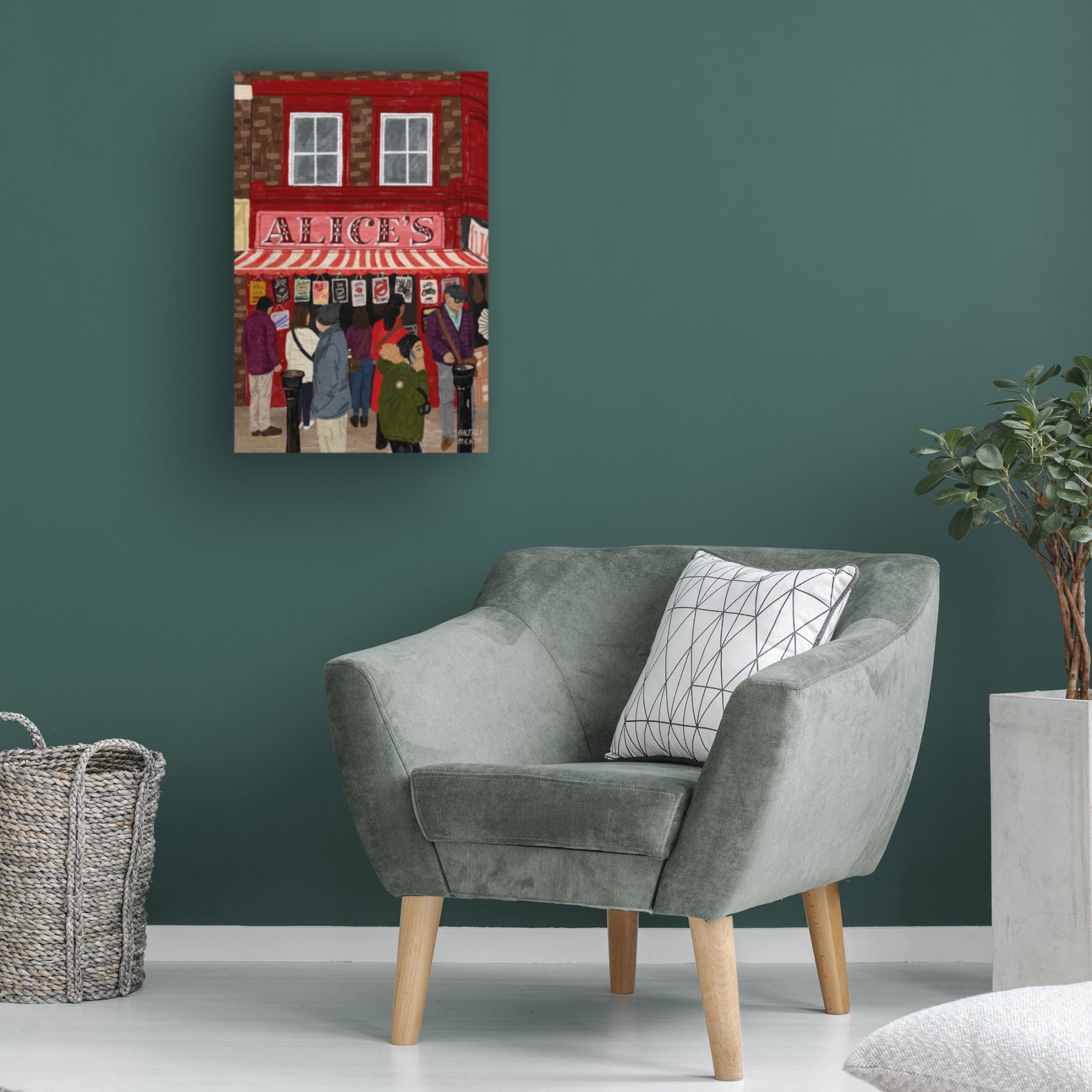 Trademark Fine Art Anjali Mehta Notting Hill Canvas Wall Art