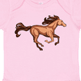 thumbnail image 4 of Inktastic Galloping Brown Horse-stylized illustration Boys or Girls Baby Bodysuit, 4 of 5