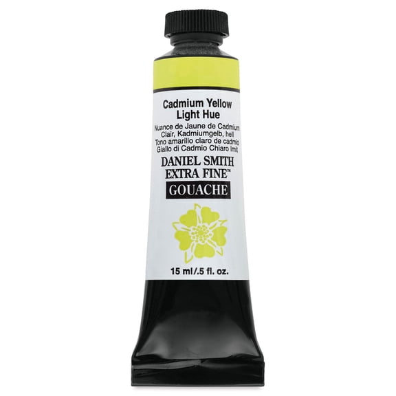 Daniel Smith Extra Fine Gouache - Cadmium Yellow Light Hue, 15 ml