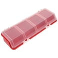 thumbnail image 1 of 2 Pcs Boîte de Rangement pour Vis Compartimentée Boîte de Rangement Portable pour Pièces en Plastique avec Couvercles, 1 of 9