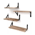 thumbnail image 1 of 4  Repisas Flotante Madera Minimalista Muebles Hogar Decorar Marrón claro, 1 of 3