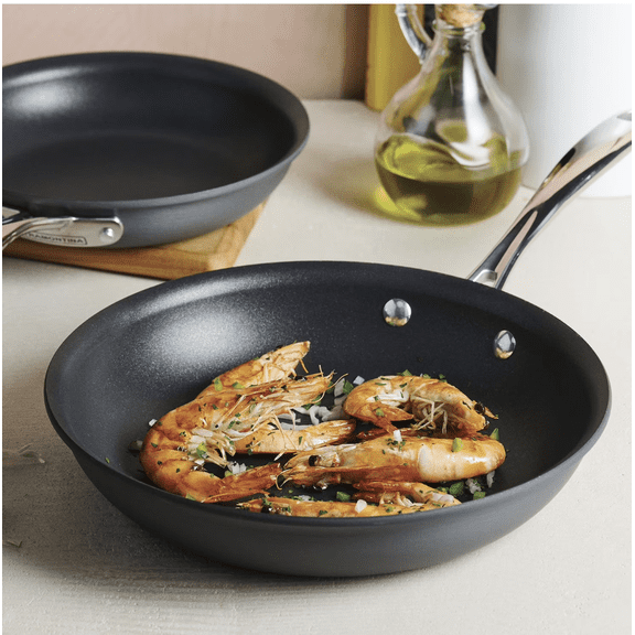Tramontina 2-Piece Hard Anodized Nonstick Sauté Pans, 8" & 10"
