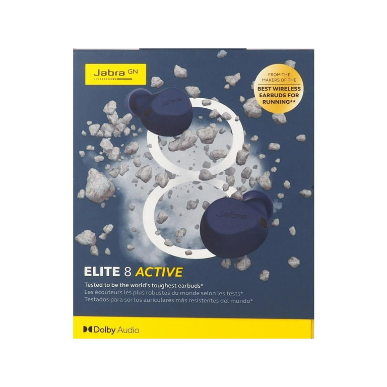 Jabra Elite 8 Active Bluetooth Earbuds, Adaptive Noise Cancelling