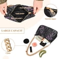 thumbnail image 2 of FORMRS Womens Shoulder Bag with Chain Strap Clutch Purse Cute Tote Handbag, Gothic Floral Print, 2 of 7
