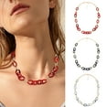 thumbnail image 2 of Collier Épais pour Femmes Collier Créatif Décoratif Collier Statement Collier de Chandail, 2 of 7