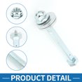 thumbnail image 6 of Unique Bargains Front Camber Caster and Alignment Kit No.545511 Camber Bolt for Infiniti QX56 2004-2013, 6 of 6