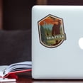 thumbnail image 5 of Die Cut Sticker Seattle, Washington, Bigfoot, WPA Style, Contour Vinyl Sticker 3 to 6 inches, (Waterproof Decal for Cars, Water Bottles, Laptops, Coolers), Large, 5 of 5