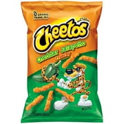 Cheetos Cheddar Jalapeno Crunchy Cheese Flavored Snacks, 10.25 oz