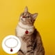 thumbnail image 5 of Collar ajustable con gema de flujo único para mascotas, para gatos y perros, con agua rojo, 5 of 8