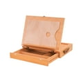 thumbnail image 4 of Tnarru Wood Easel Box Organizer Painting Storage Box for Cookbook Drawing Sketching M, 4 of 8