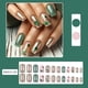 thumbnail image 1 of 24 uñas postizas para el Día de San Patricio, pegatinas para uñas, pegatinas completas de larga duración, parches para uñas., 1 of 6