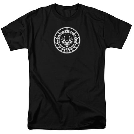 Battlestar Galactica BSG 75 Badge Costume Sci Fi TV Adult T-Shirt