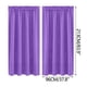 thumbnail image 3 of Cortinas opacas para dormitorio - cortinas aisladas térmicamente para ahorrar energía con reducción de ruido, oscureciendo el divisor de habitaciones para cine en casa y habitación infantil, 3 of 5