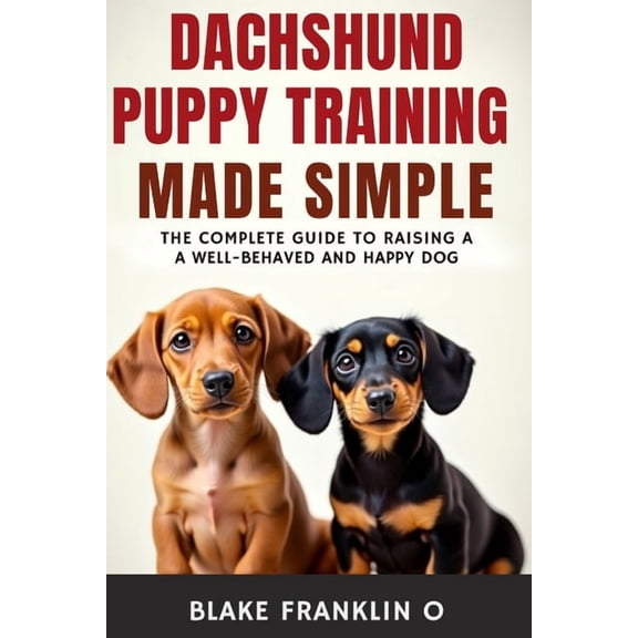 Complete Puppy Training Blueprint Dachshund Puppy Training Made Simple: The Complete Guide To Raising A Well-Behaved And Happy Dog, (Paperback)