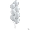 thumbnail image 3 of Globos Qualatex 11" Plateado Metálico Paquete de 100, 3 of 4