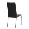 thumbnail image 3 of Topline Home Furnishing Black Leatherette Dining Chairs, 3 of 4