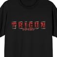 thumbnail image 2 of Trigun Logo Crew Neck Short Sleeve Men's Black T-shirt-XL, 2 of 4