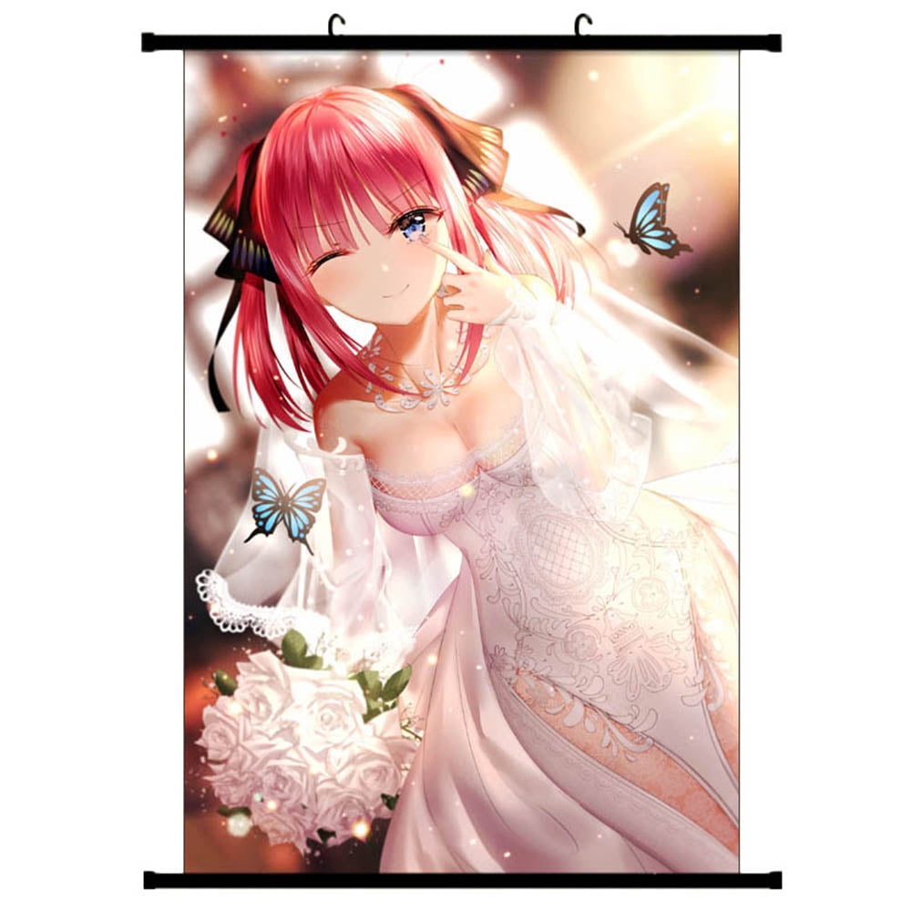 The Quintessential Quintuplets Anime Cartoon Characters Scroll Painting  Home Decor Anime Poster Waterproof 