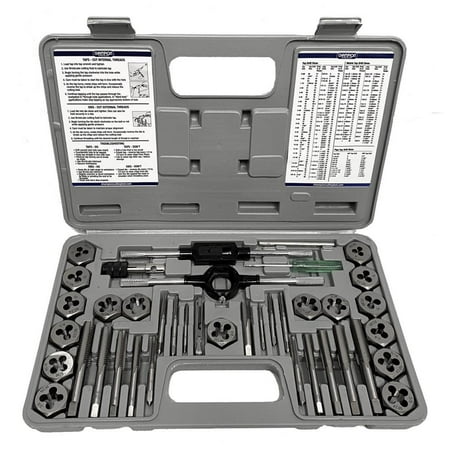 UPC: 0846035082914 | Champion Cutting Tool 39 Pc Metric Tap And Die Set