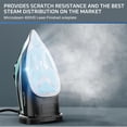 thumbnail image 3 of Rowenta Steam Force - Plancha de vapor de acero inoxidable para ropa, 400 agujeros de microvapor, 1800 vatios, planchado, vapor de tela, vaporizador, 3 of 10